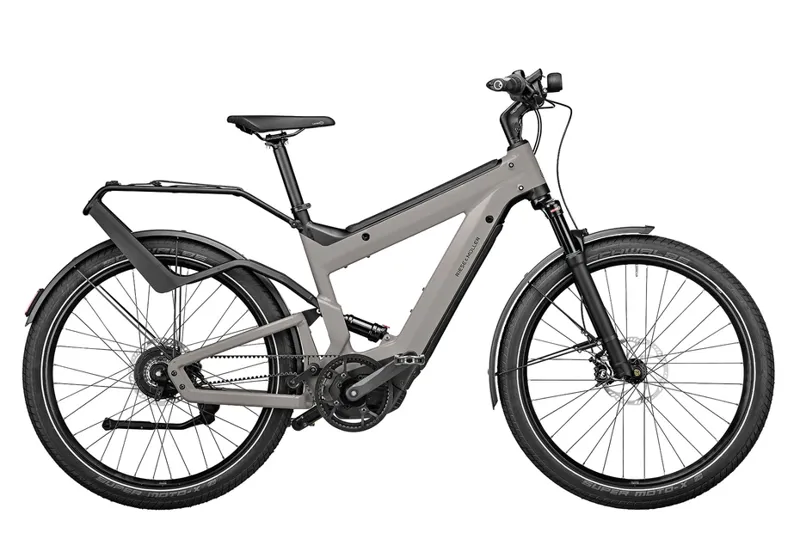 Riese and Muller Superdelite GT Rohloff Electric Bike Warm Silver Matt-2
